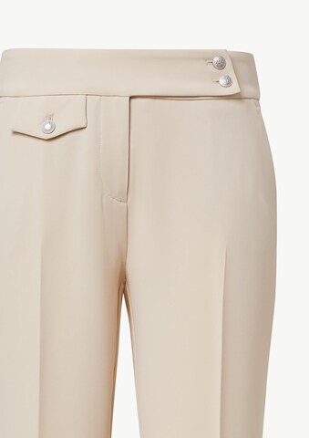 COMMA Regular Broek in Beige