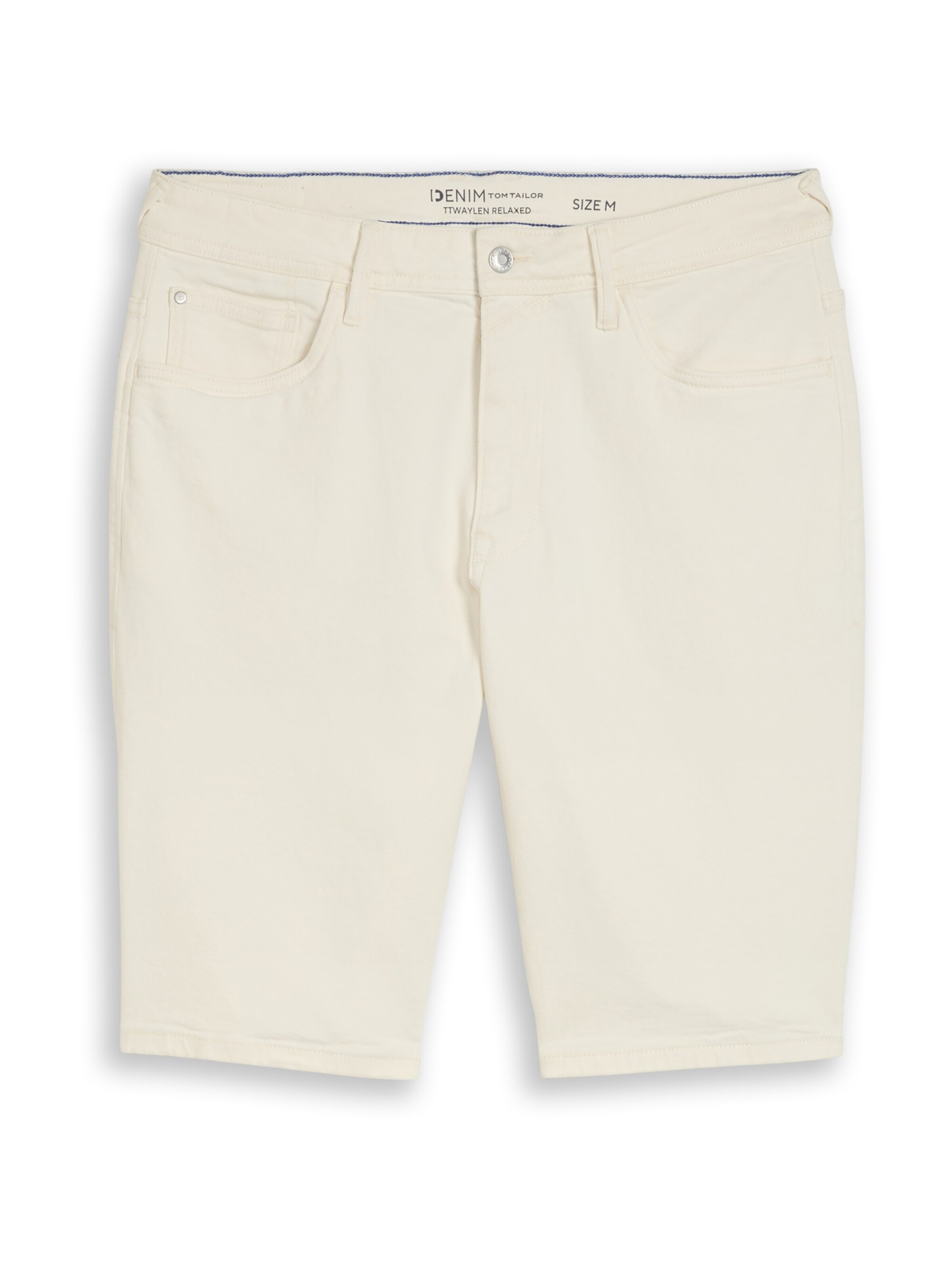 TOM TAILOR DENIM Regular Jeans 'WAYLEN' in White: front