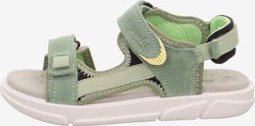 Pantofi deschiși 'PIXIE' de la SUPERFIT pe verde