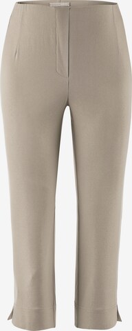 STEHMANN Slim fit Pants 'Ina' in Grey: front