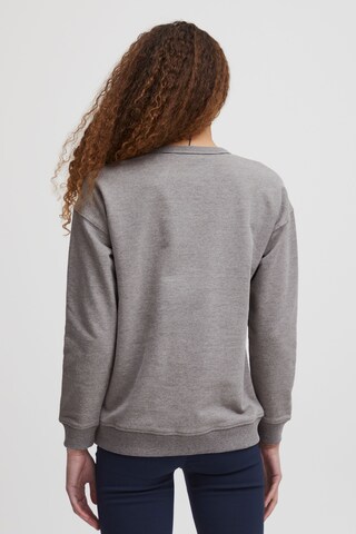 Oxmo Sweatshirt Pullover 'Coleen' in Grau