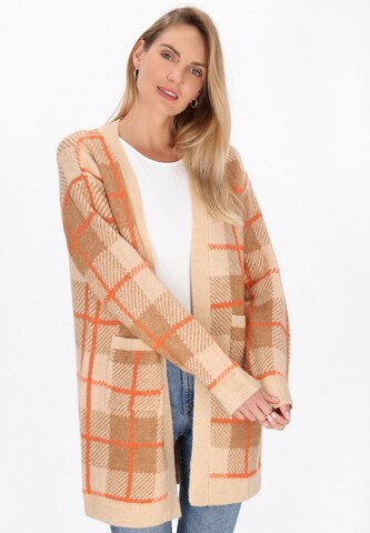 Cardigan usha BLUE LABEL en beige : devant