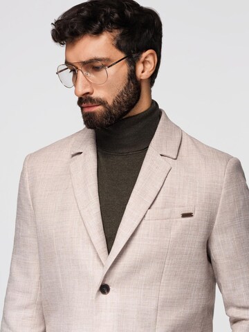 Ombre Regular fit Business-colbert in Beige