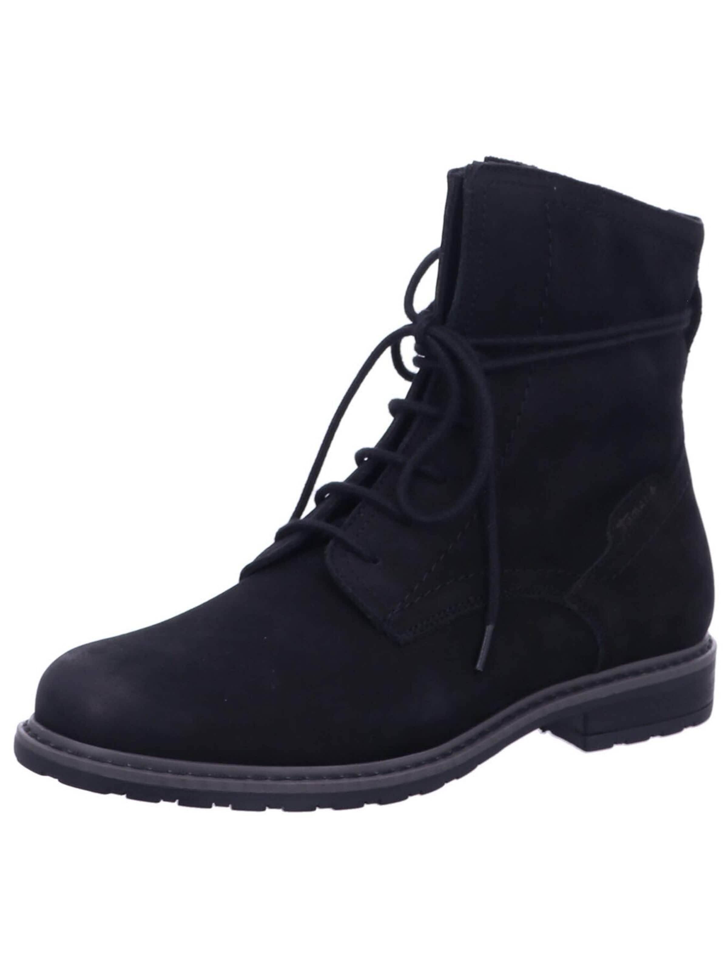 Tamaris Boots 'Stiefelette Damen 1-25105-43 001 Echtleder in schwarz' en 38 en noir, Vue avec produit