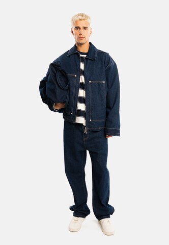 Veste mi-saison Another Cotton Lab en bleu
