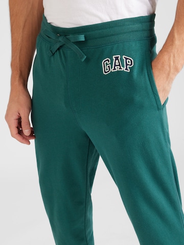 GAP - Tapered Pantalón en verde