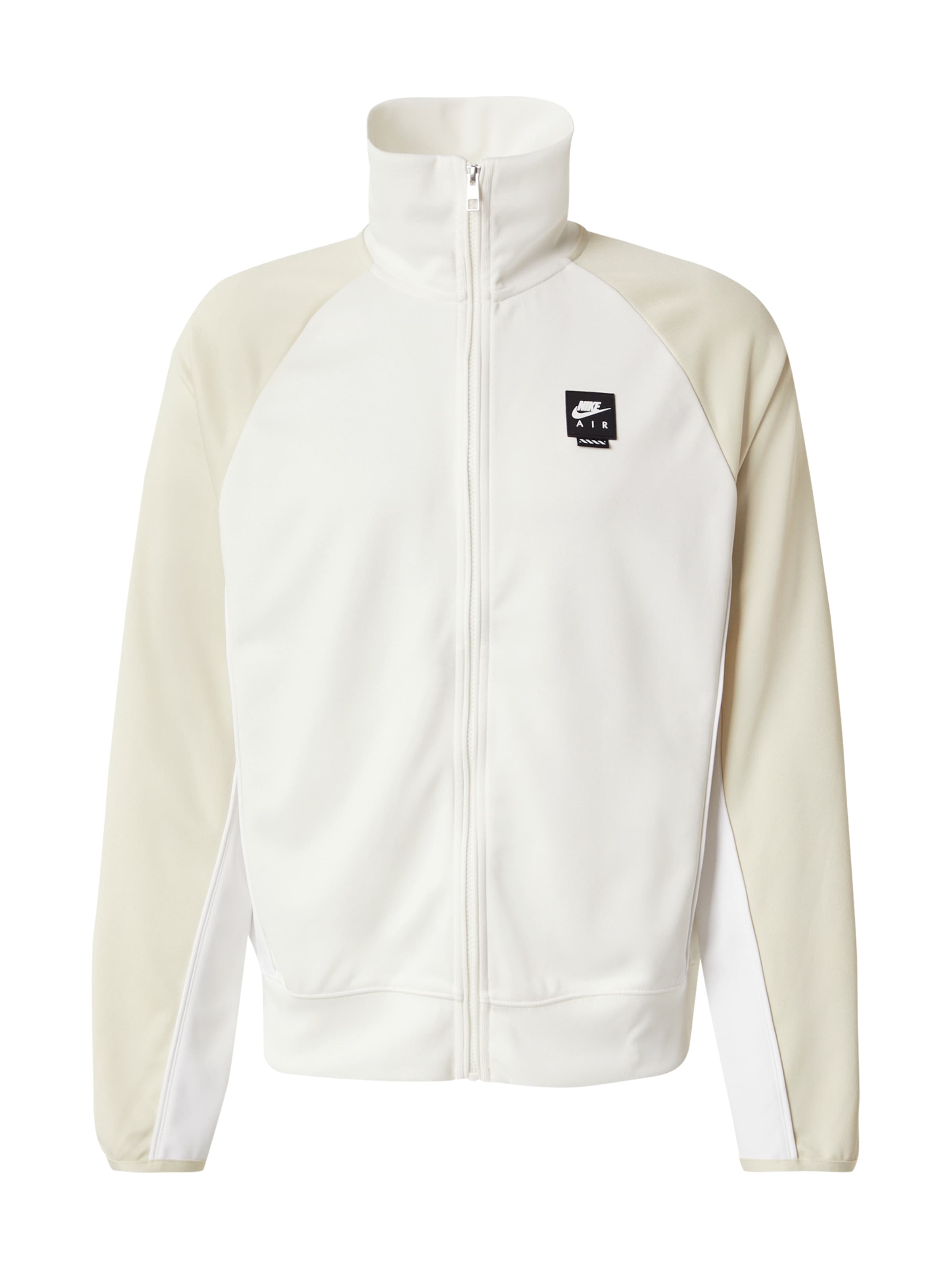 Nike Sportswear Tepláková bunda 'AIR' - Béžová: predná strana