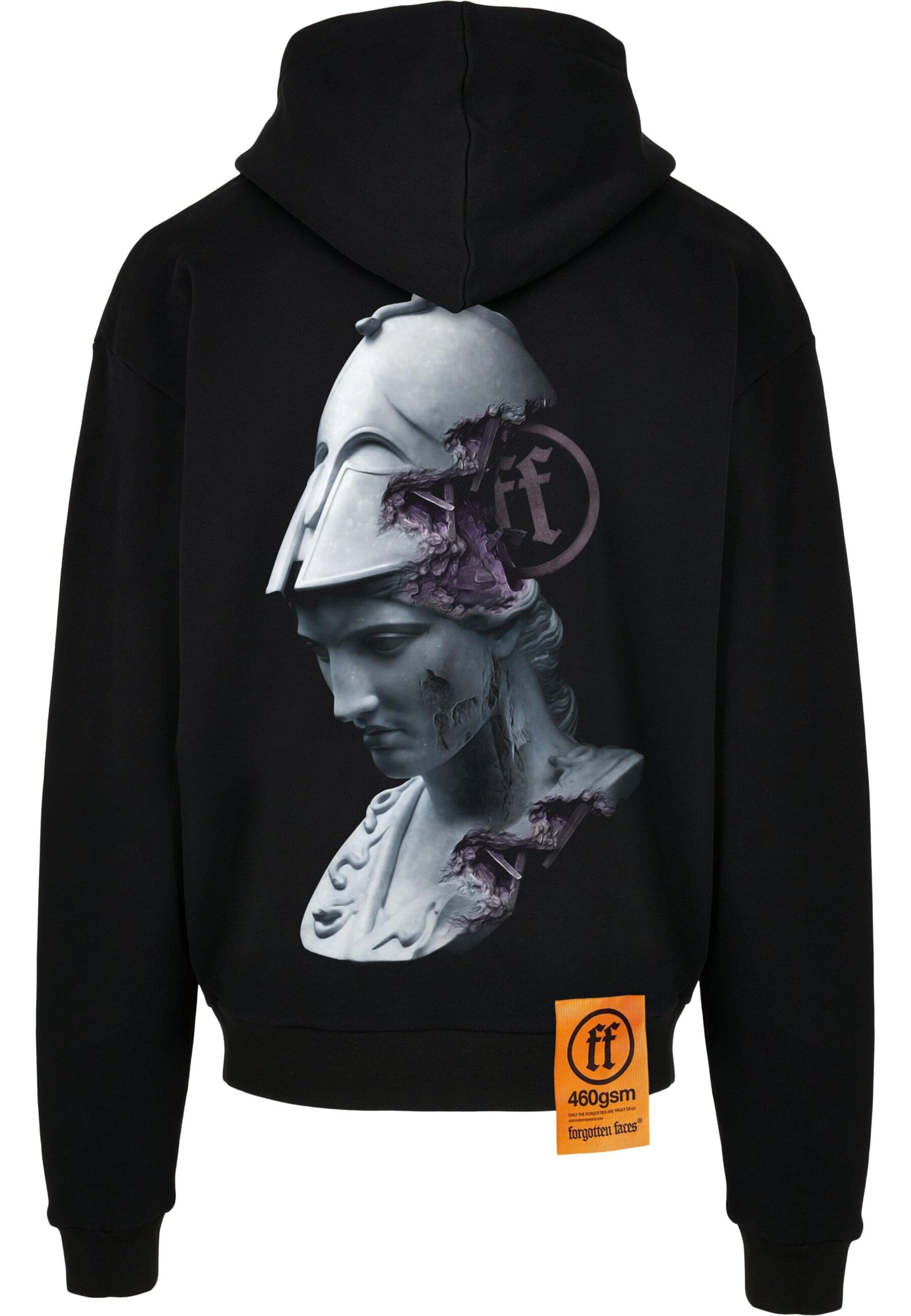 Forgotten Faces Collegepaita 'Madonna' värissä musta