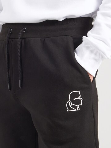 regular Pantaloni di Karl Lagerfeld in nero