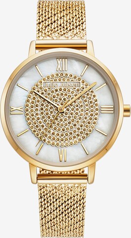 Julie Julsen Analog Watch in Gold: front