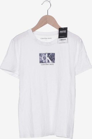 Calvin Klein Jeans Top & Shirt in S in White: front