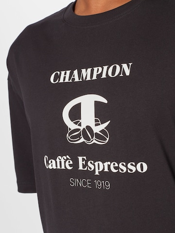Champion Reverse Weave T-Shirt in Schwarz