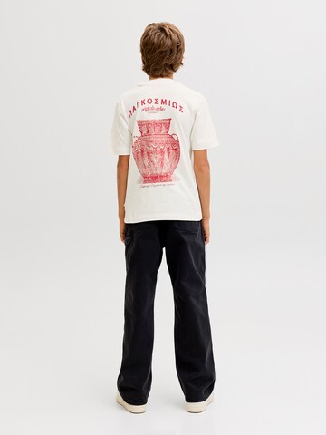 Jack & Jones Junior - Camiseta 'JORARGOS' en blanco