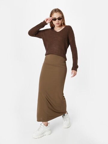 JDY Pullover 'NEW MEGAN' in Braun
