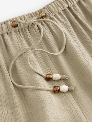 Wide Leg Pantalon Next en beige