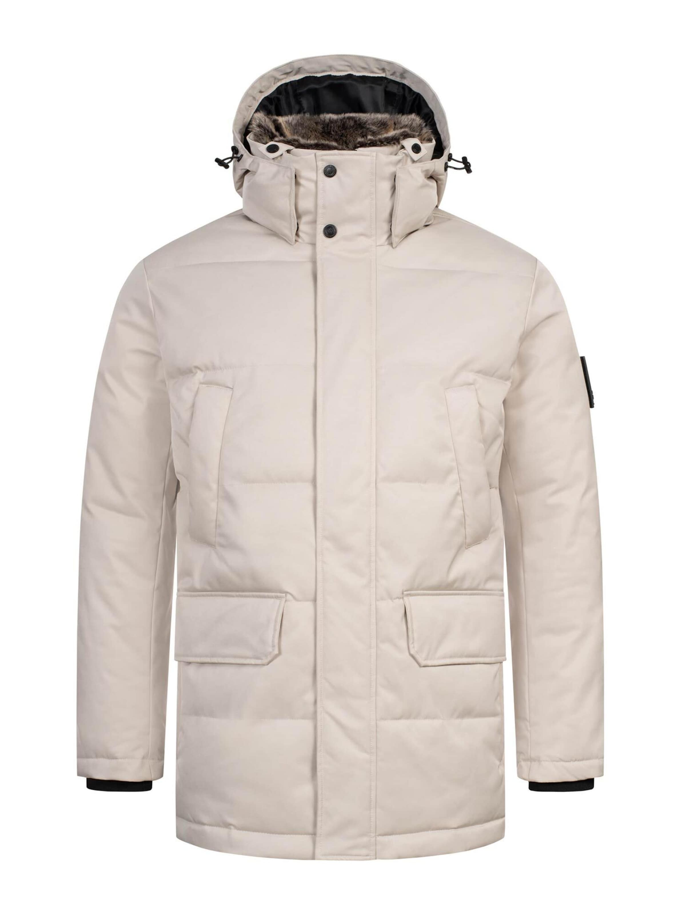 Alessandro Salvarini Winter jacket 'AS456' in White: front