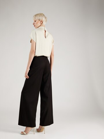 DRYKORN Wide leg Pleat-front trousers 'BEFORE' in Black