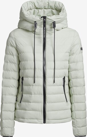 khujo Between-Season Jacket 'LOVINA4' in Green: front