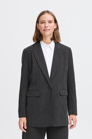 b.young Blazer in Black: front