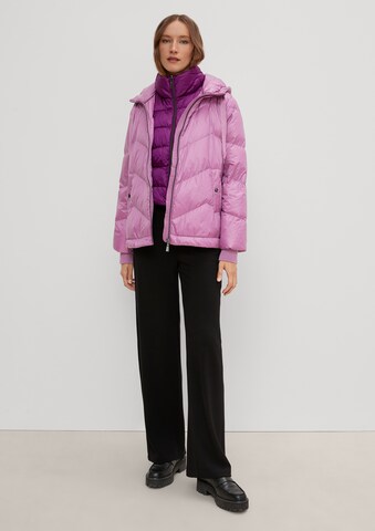 COMMA Winterjacke in Pink: Vorderseite