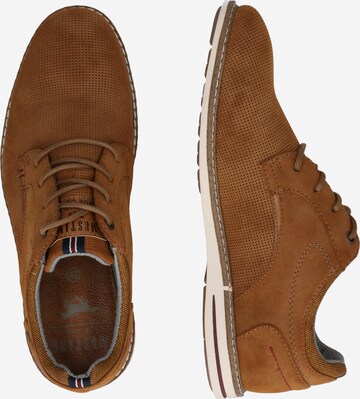 MUSTANG Lace-Up Shoes in Brown