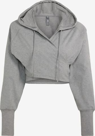 ADIDAS BY STELLA MCCARTNEY Sportief sweatshirt in Grijs: voorkant