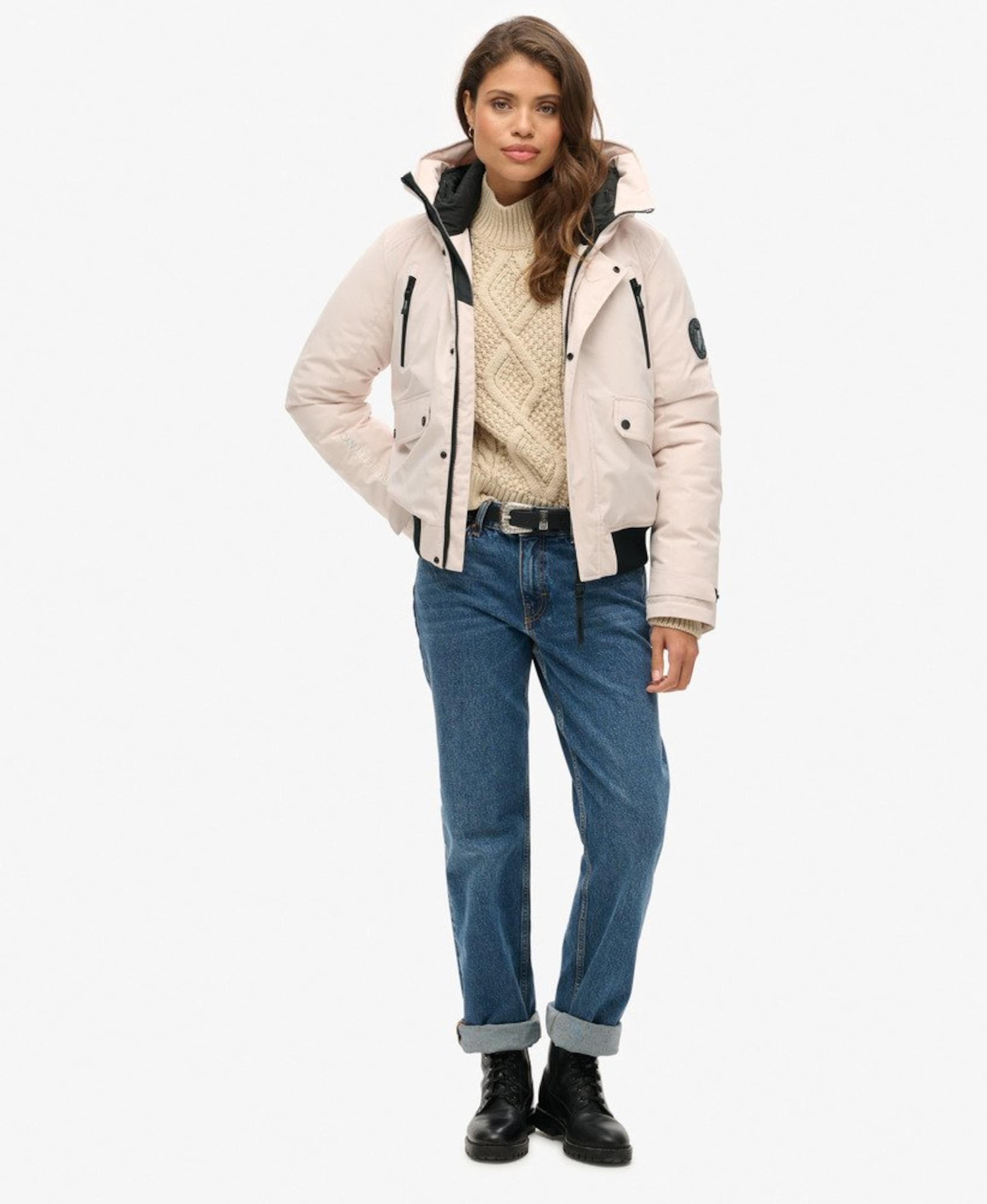 Superdry Winterjas 'City' in Beige