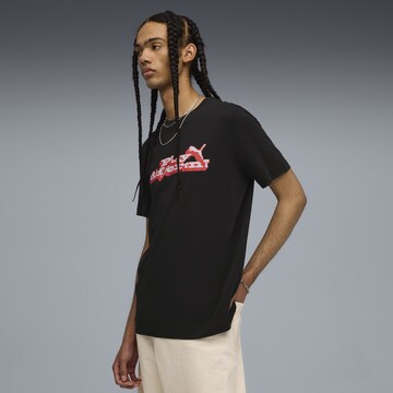 PUMA Shirt 'Play Different' in Zwart: voorkant
