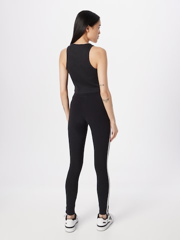 Haut de sport 'Lounge Rib' ADIDAS SPORTSWEAR en noir