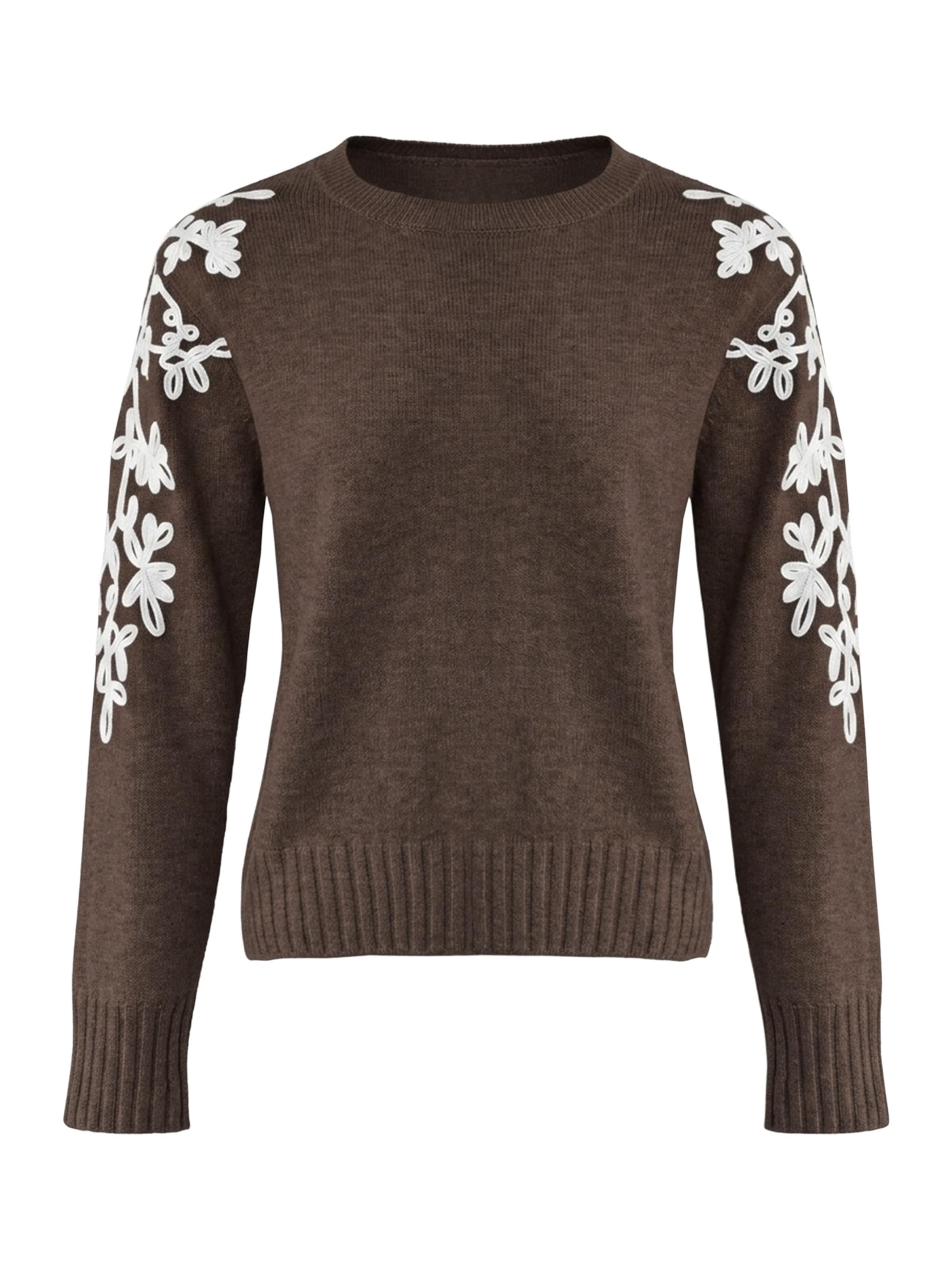 Imily Bela Sweater in Brown: front