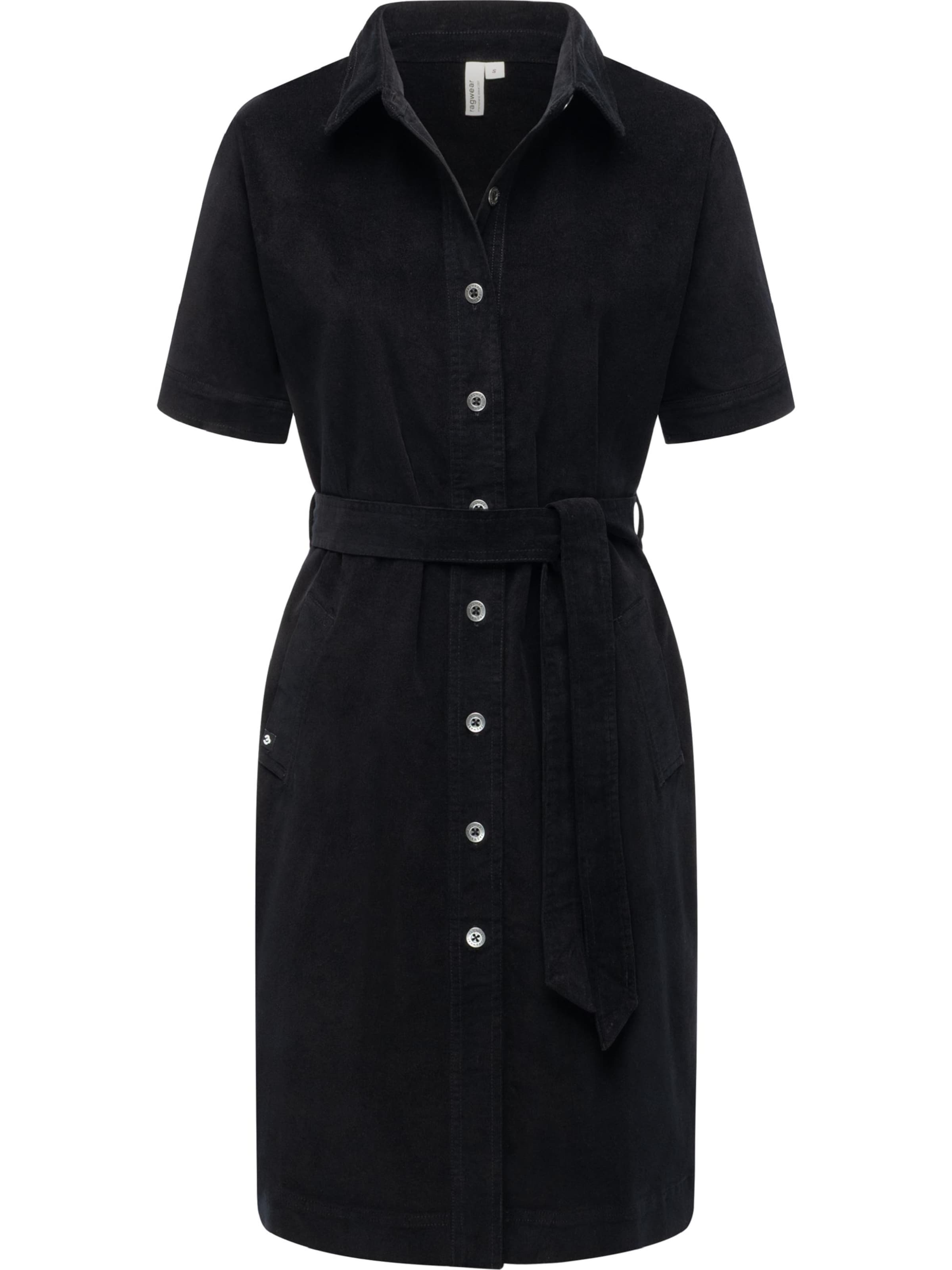 Robe-chemise 'Youmodo' Ragwear en noir : devant