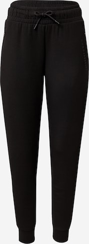 Superdry Sportovní kalhoty – černá: přední strana