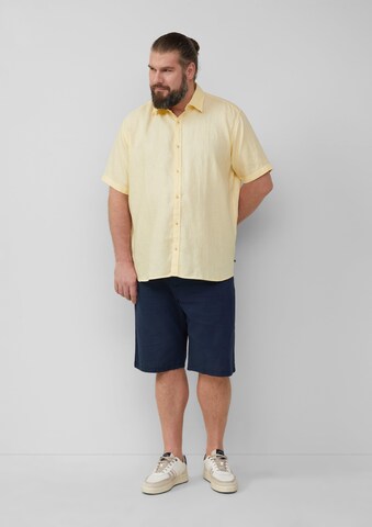 Fit confort Chemise s.Oliver en jaune