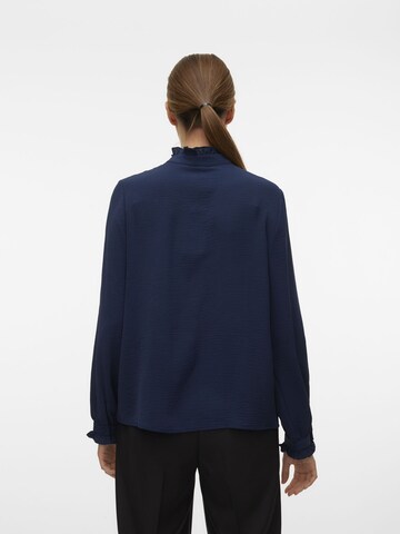 VERO MODA Bluse 'ALVA ' i blå