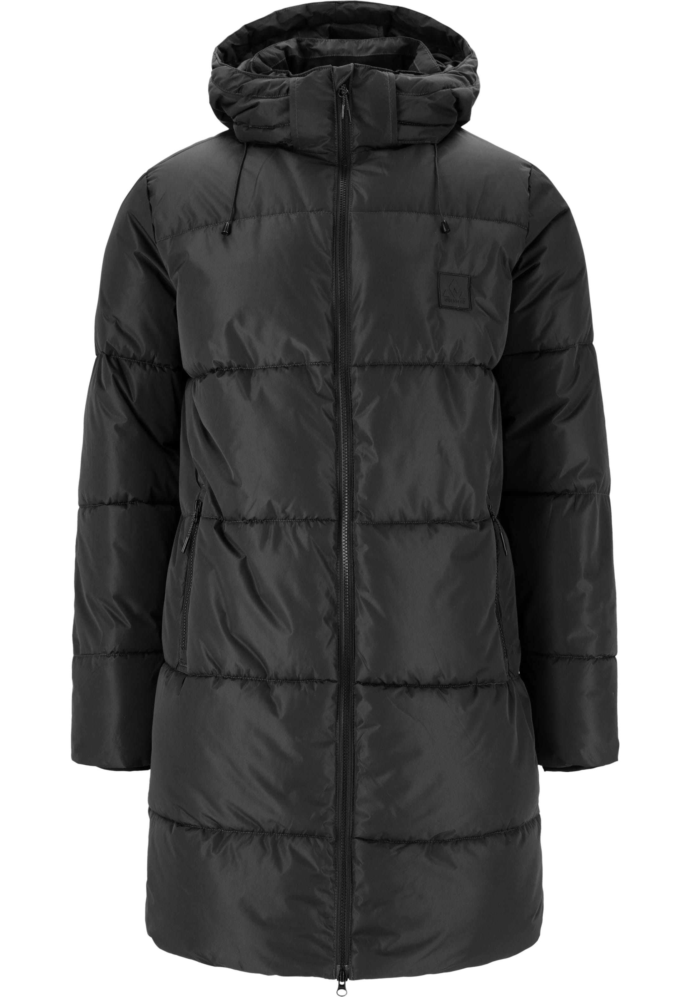 Whistler Steppmantel 'Pearson' in Schwarz: Vorderseite