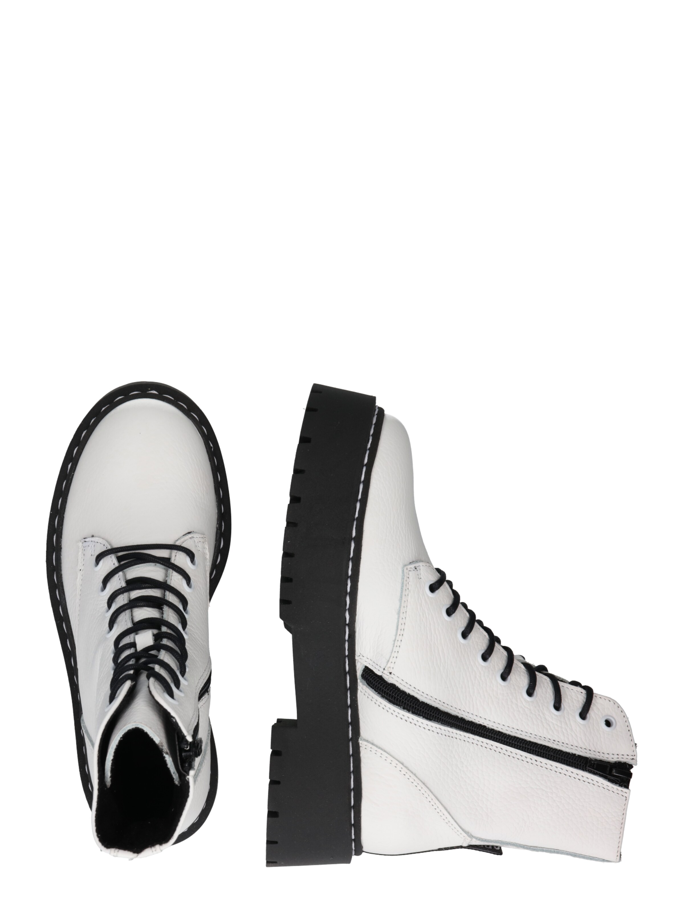 STEVE MADDEN Stiefelette 'Skylar' in Weiß