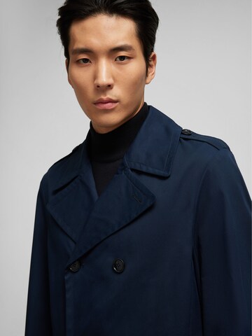 HECHTER PARIS Between-seasons coat in Blue