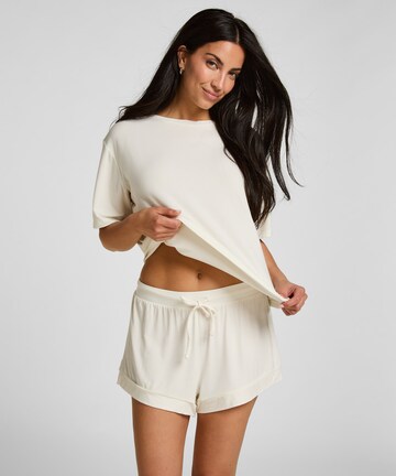 Hunkemöller Schlafshirt in Weiß