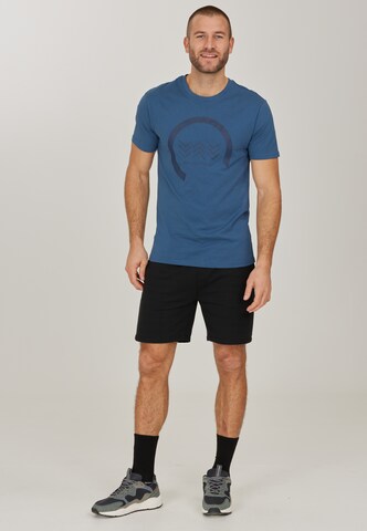 Cruz T-Shirt 'Mitchin' in Blau