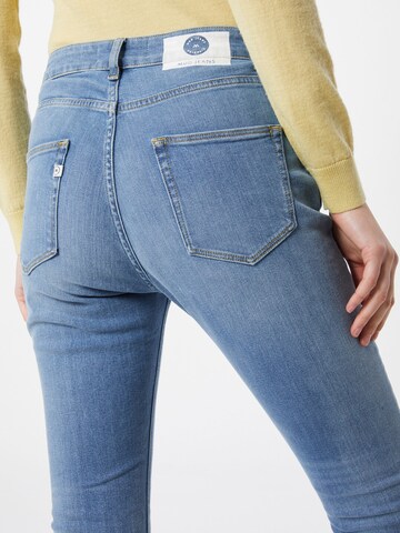 MUD Jeans Skinny Jeans 'Hazen' in Blauw