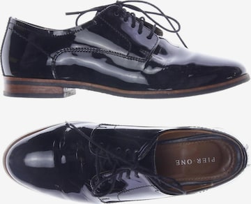 Pier One Halbschuh 36 in Schwarz: predná strana