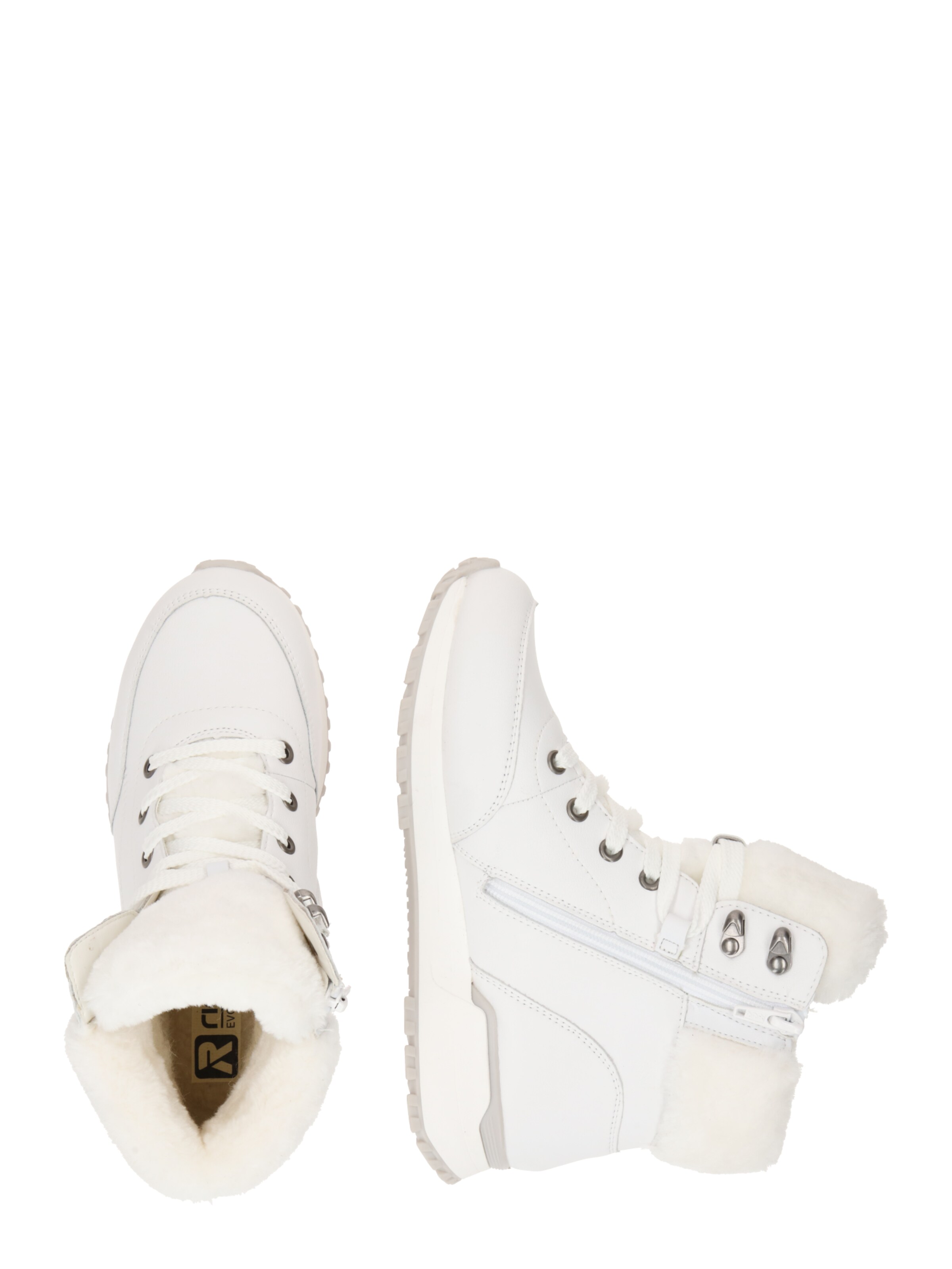 Stivaletto stringato di Rieker Sport in bianco