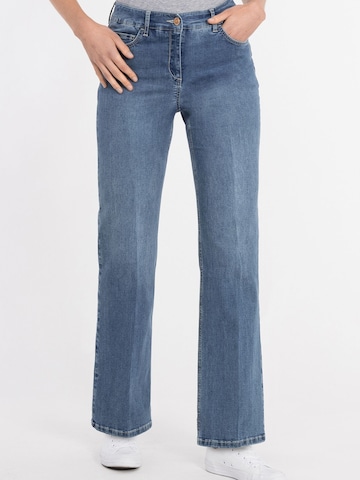 Recover Pants Bootcut Jeans in Blauw: voorkant