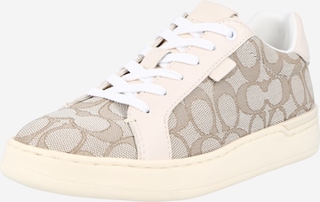 COACH Sneakers laag in Grijs: voorkant