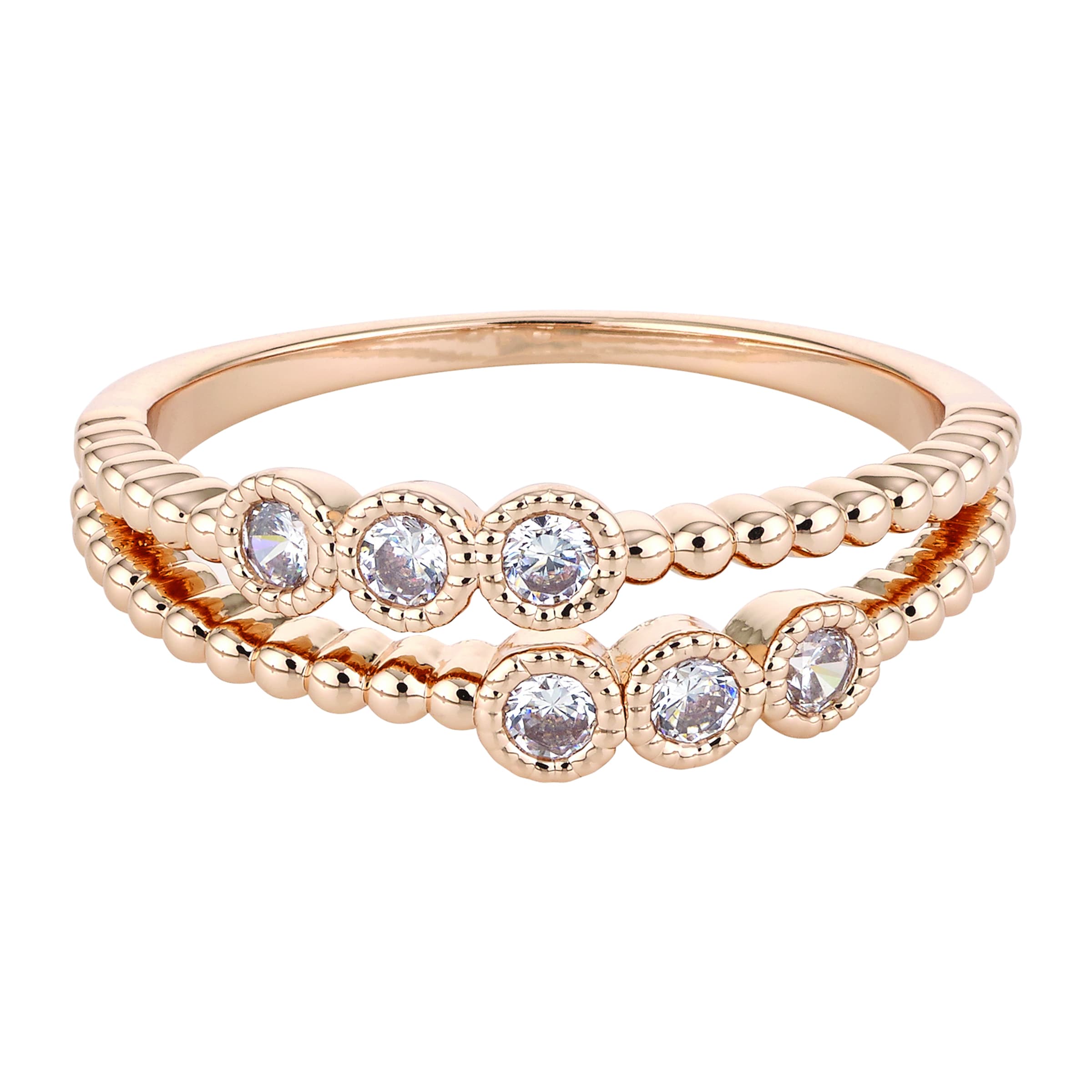 Buckley London Ring in Gold: Vorderseite