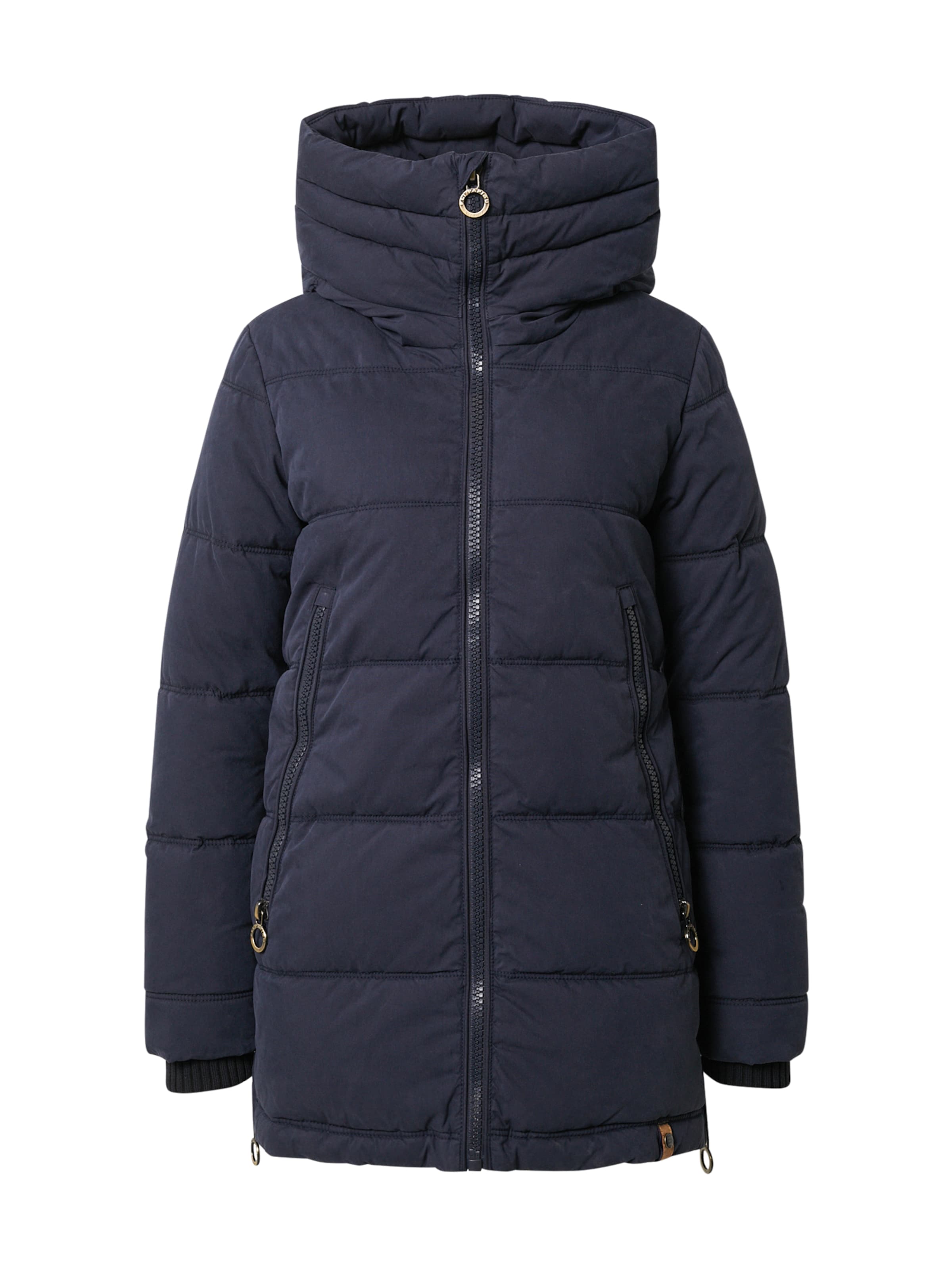 mėlyna Fli Papigu Žieminė striukė: priekis