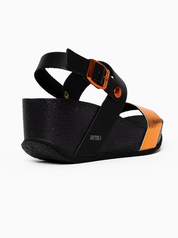 Bayton Sandaler 'Selene' i sort