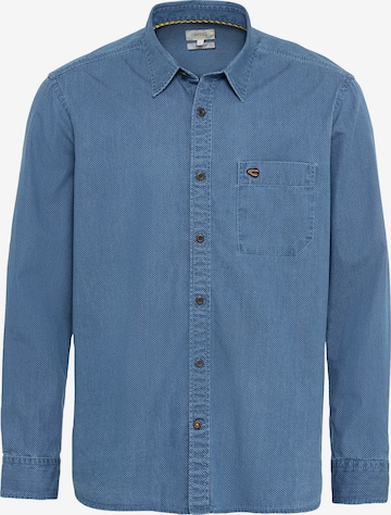 CAMEL ACTIVE Regular fit Button Up Shirt in Blue: front