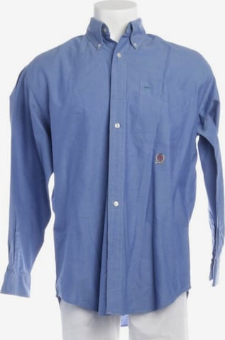 TOMMY HILFIGER Freizeithemd / Shirt / Polohemd langarm S in Blau: predná strana