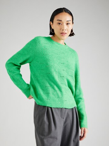 Pull-over 'LOLLI' ONLY en vert : devant